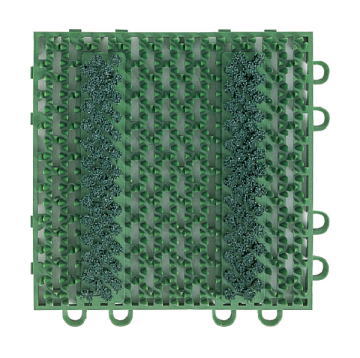 コンドル　玄関マット　エバックブラシハードマット　150×150mm グリーン