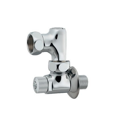 カクダイ　水量調節弁、ストレーナー付きクランク　0103QT/60