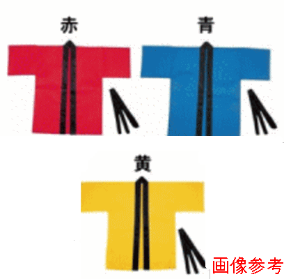 カラー不織布製ハッピ 赤 幼児用 カラー不織布製ハッピ 赤 幼児用
