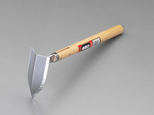 140x380mm 三角ホー(ステンレス製)