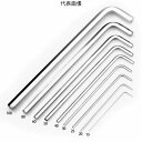 ツノダ株式会社 ロングタイプ六角棒レンチ 8.0mm(4)