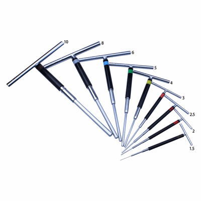 乐天商城 - ツノダ株式会社 T型クイックターンレンチ ビット径3.0mm