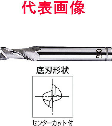OSG　HSSエンドミル　XPMエンドミル　2枚刃　刃長ショート　23.0×50.0×125mm　シャンク径：25mm