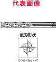 OSG　HSSエンドミル　センターカットエンドミル　4枚刃　刃長ロング　3×15×60mm　シャンク径：6mm