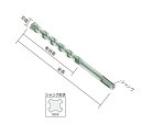 TRUSCO(トラスコ) 軽量ハンマードリル用コンクリートドリルSDS 4.0×45×110mm(4)
