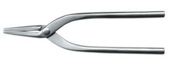 ANEX(兼古製作所)No.243ステンレス製精密ヤットコ平タイプ　125mm