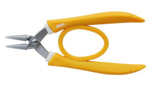 ANEX(兼古製作所)No.253-Nナイロンカバー付ラバーグリップヤットコ両丸タイプ