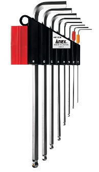 ANEX(兼古製作所)ボールポイントレンチ　8本組　マグキャッチ付HB1008