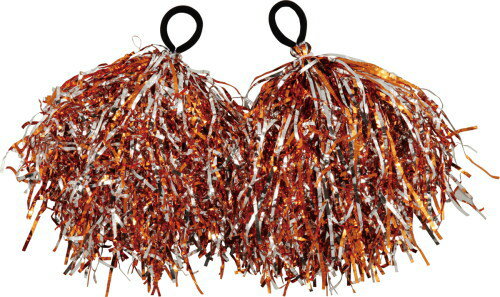 ハンドフリーポンポン　オレンジシルバー