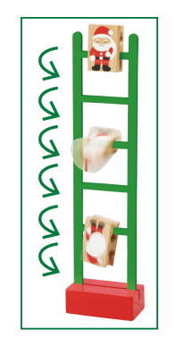サンタのはしごくだり