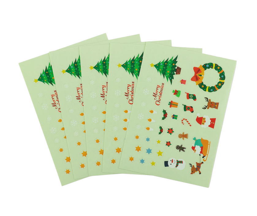 アーテック クリスマスシール 5枚組