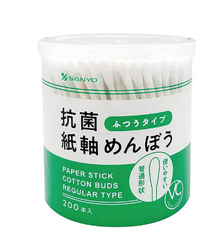 VC抗菌紙軸綿棒　200本入