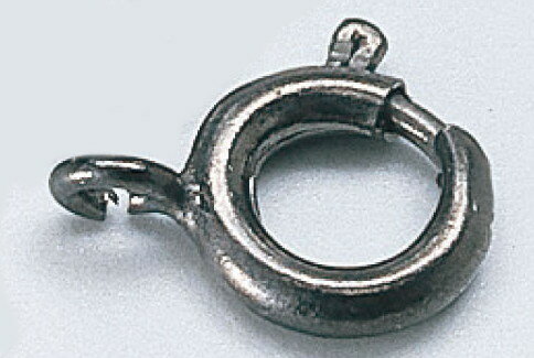 Key Holder - 七宝裏金具 KA-1 黒 ヒキワ5φ 10ヶ