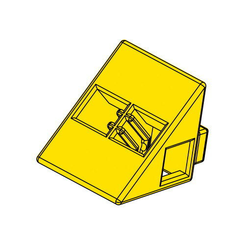 Artec(アーテック)ブロック　三角A 8pcsセット黄