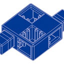 Artec(アーテック)ブロック ハーフD 8pcsセット薄水