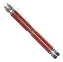 VESSEL(ベッセル)両頭コンビ剛彩ビット(マグネット入り) +2/-6×150mm 2本入り