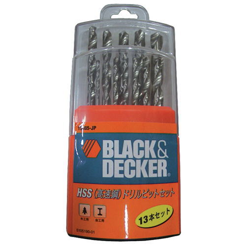 BLACK&DECKERHSS�ɥ��ӥå�13�ܥ��å�15085