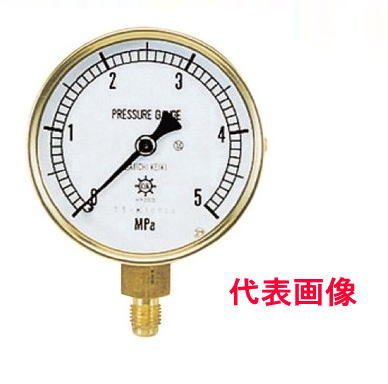 TASCO（タスコ）圧力計(直径75mm、3.5MPa、1/4F)　TA147F-235