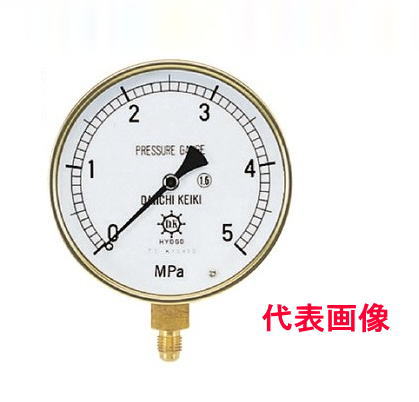 TASCO（タスコ）圧力計(直径100mm、3.5MPa、1/4F)　TA147F-335