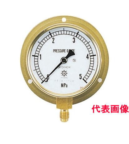 TASCO（タスコ）圧力計(直径75mm、3.5MPa、1/4F)　TA148F-235
