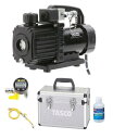 TASCO(タスコ)ウルトラミニ真空ポンプ(ツーステージ) デジタル真空ゲージ付きセット TA150SW-K