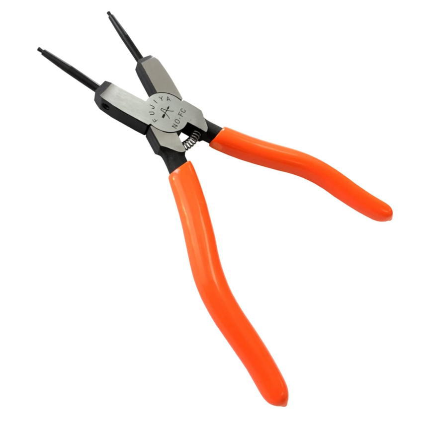 フジ矢(FUJIYA)　スナップリングプライヤー　 穴用(直)　FCS-185