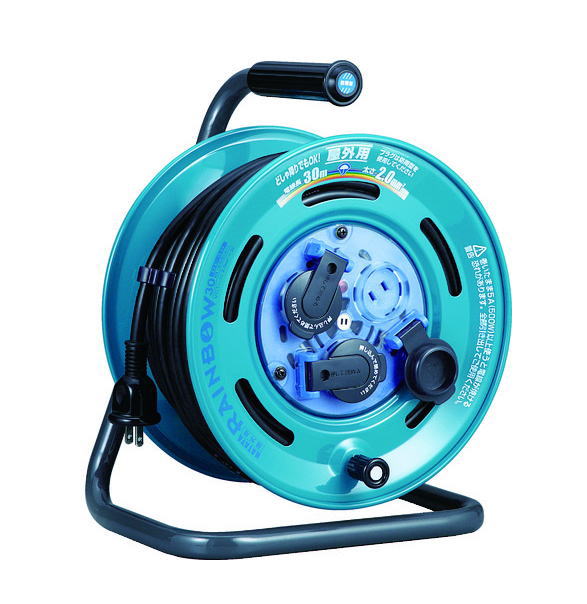 ハタヤリミテッド 防雨型コードリール　30m