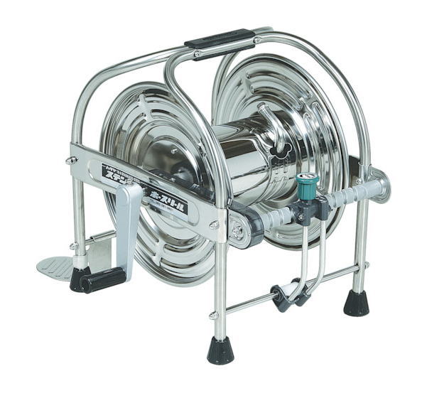 ハタヤリミテッド　ステンレスホースリール本体のみSSA-0