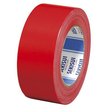積水化学カラー布テープ　赤　No.600幅50mmx長さ25m