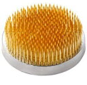 石崎剣山製作所草花用極密厚台(丸)Φ100mm極密厚台627(ゴム付)真鍮針