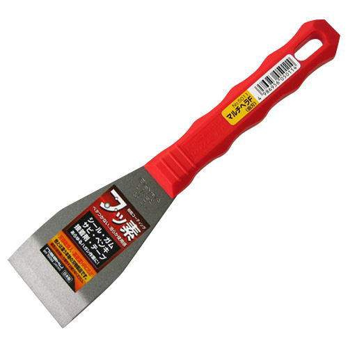 冨田刃物フッ素皮スキ 曲刃 マルチヘラ ・n幅50mm