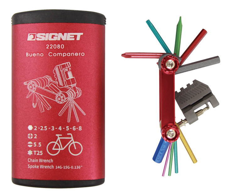 乐天商城 - SIGNET(シグネット)　フォールディングツールセット　レッド　22080