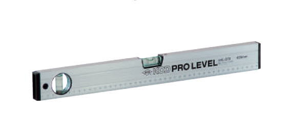 KOD　マグネット付箱型アルミレベル(450mm)　L-270M-450