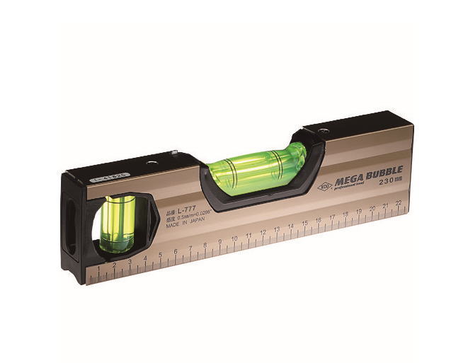 KOD　メガバブルアルミレベルV溝付　230mm　L-777-230