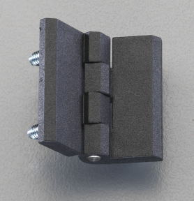 50x 50mm ねじ付フラットヒンジ(樹脂製)