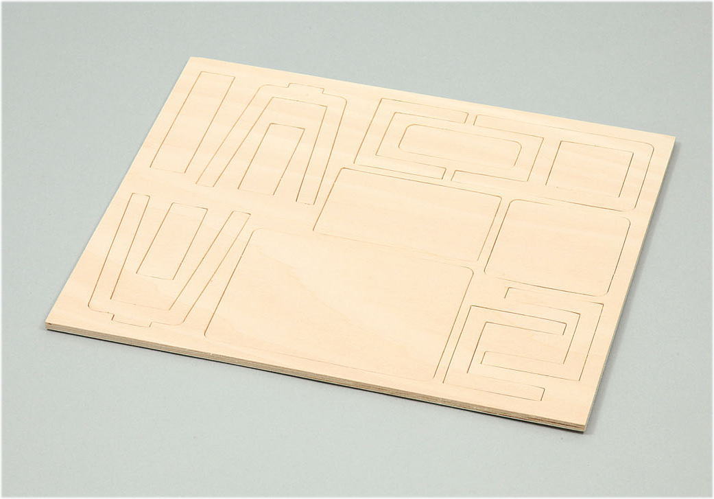 机と椅子ジオラマベース