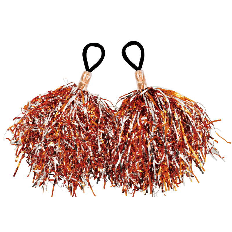 ハンドフリーポンポン　オレンジシルバー(3)