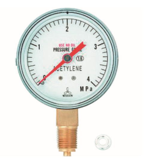 TASCO(タスコ)　アセチレン調整器用ゲージ　1次側用　TA380GB-1