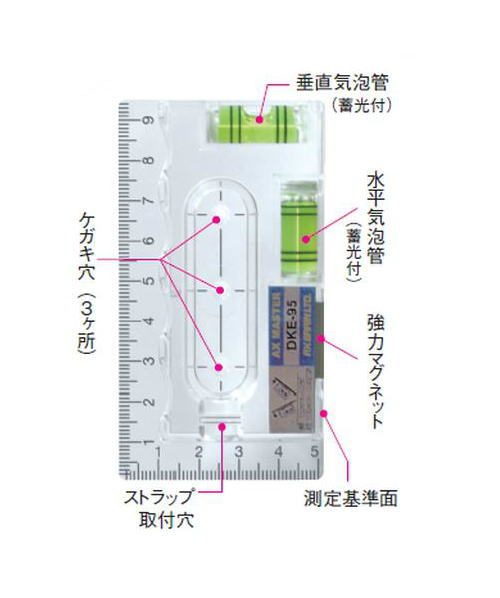 AXBRAIN(アックスブレーン)　電工ケガキゲージ　DKE-95