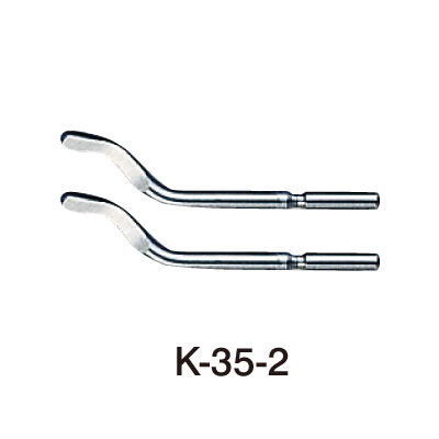 HOZANバリ取りナイフ替刃鉄鋼用K-35-1