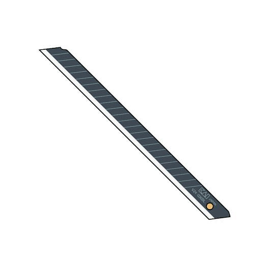 貝印カミソリ　職専カッター替刃(超鋭角ロング)　50枚入り　V24-50...