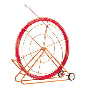 DENSANファイバーレッドライン 線径10mm×200m 線のみ