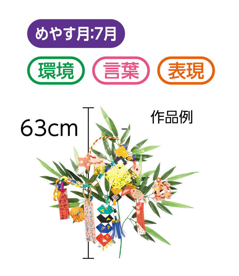 7月　七夕飾りつけセット