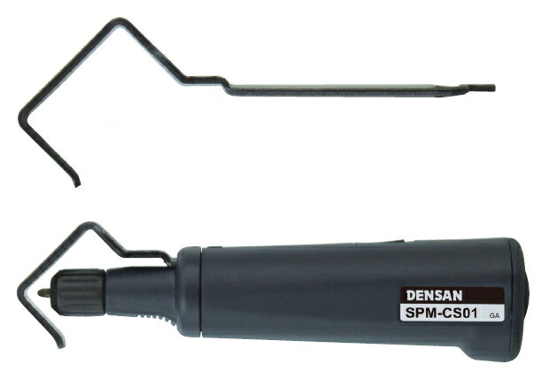 ★特長★ ・適用電線:丸形ケーブル(直径4.5mm〜40mm) ・中間剥きも可能なケーブルストリッパー ・人間工学に基づいた握りやすい形状 ・ガイドは取り換え式。付属のガイドと交換すれば、より幅広いケーブルサイズに対応 ・替刃1本付属(グリップに内蔵) ・製品を回転させ、被覆をカット ・縦剥き(細径電線、被覆厚が薄い場合) ・螺旋剥き(太径電線、被覆厚が厚い場合) ★仕様★ ・ガイド大適用電線太さ:直径20mm〜40mm ・ガイド小適用電線太さ:直径4.5mm〜25mm ・全長:155mm ・質量:120g