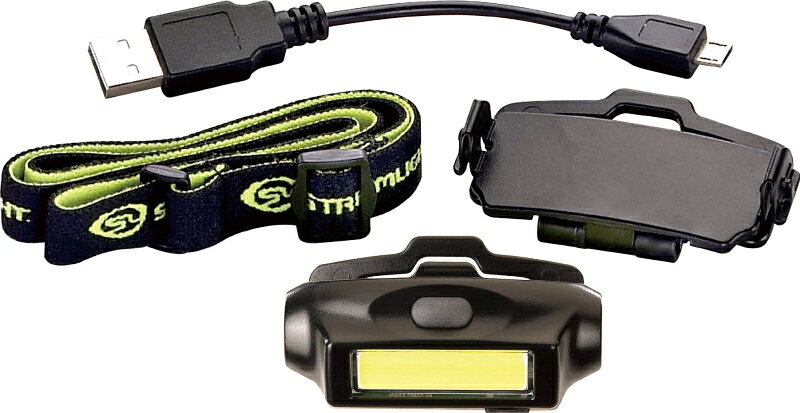 STREAMLIGHT(ストリームライト)　バンディットUSBヘッドライト　USBコード付き　ブ...