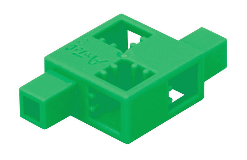 形状：ハーフD 色：緑 入数：8pcs サイズ：20×36×10mm 材質：ABS