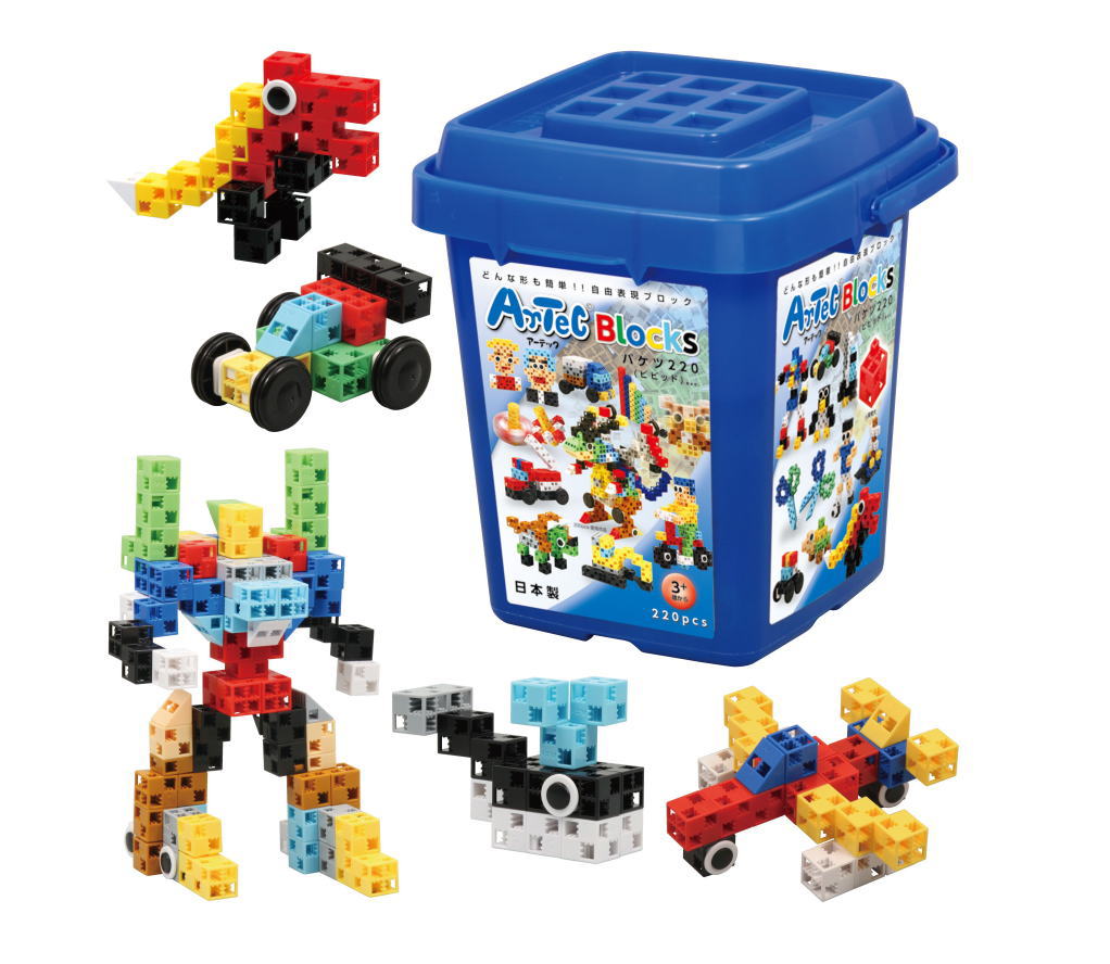 Artec(アーテック)ブロック　バケツ220　ビビット