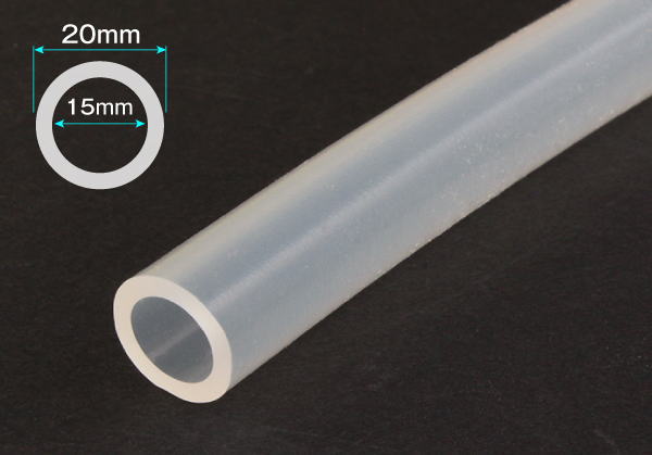 シリコーンチューブ　15mm×20mm×1m　切り売り