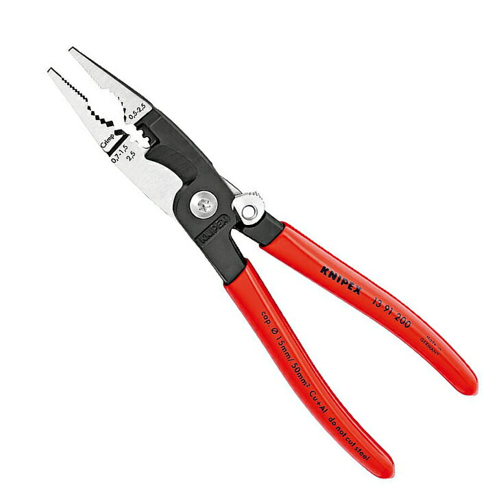 KNIPEX(クニペックス) エレクトロプライヤー オープンスプリング付(SB) 1391-200