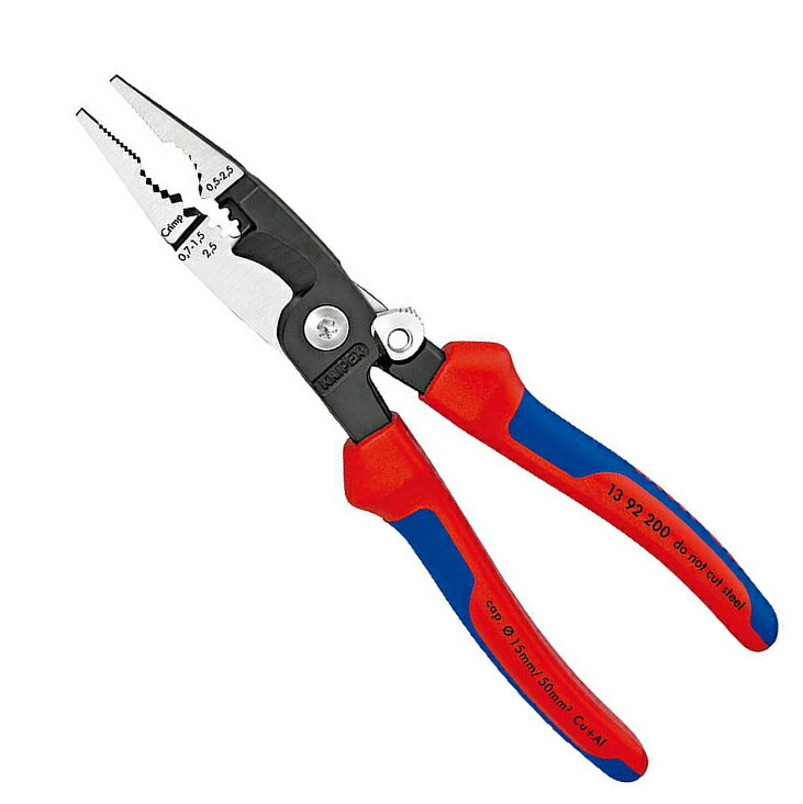 KNIPEX(クニペックス) エレクトロプライヤーコンフォート オープンスプリング付(SB) 1392-200